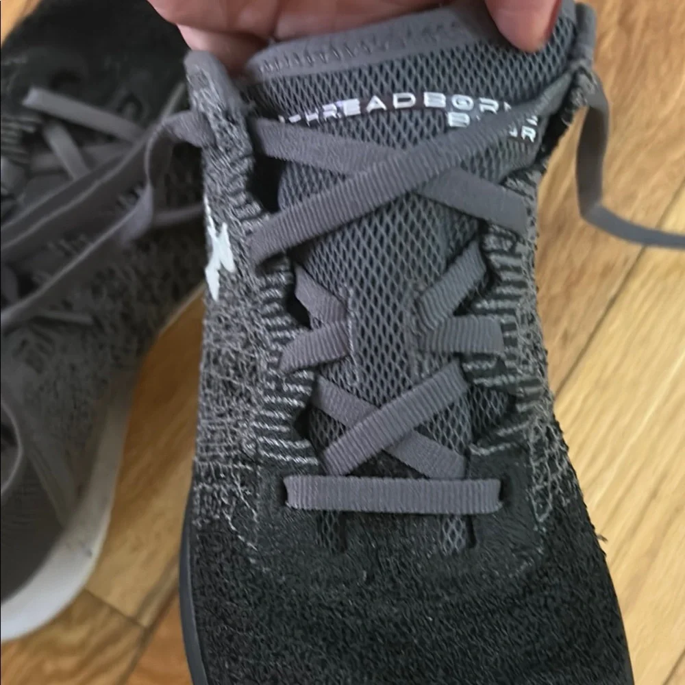 Under Armour Women's Black and Gray Athletic Shoes - Picture 2 of 16
